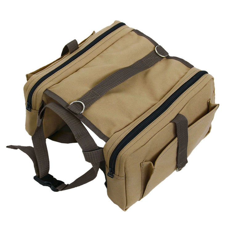 Dog Self Backpack Canvas Soft Breathable Light