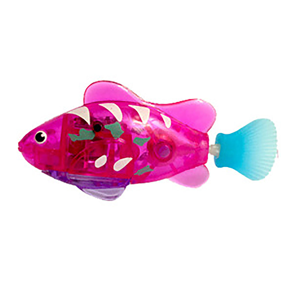 Pet Fish Electronic Cat Toys With Grass LED Light Toys