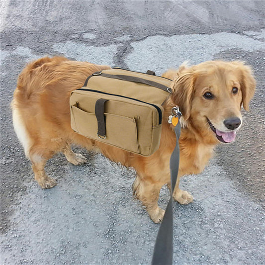 Dog Self Backpack Canvas Soft Breathable Light