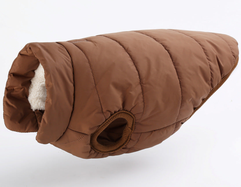Pet clothing dog clothing warm waterproof outdoor pet supplies