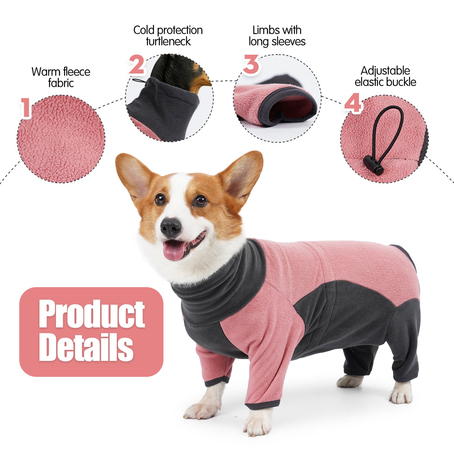 Dog Clothes Cold Proof And Warm Pet In Winter Warm Pets Supplies
